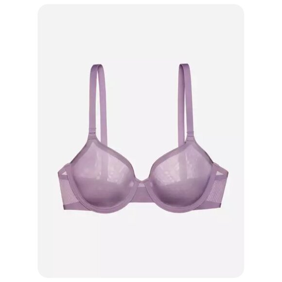! Cuup The Demi Purple Underwire Bra sz 32B - Picture 1 of 5